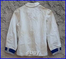 WW2 Vareuse Marinière datée 1940 toile coton MARINE NATIONALE FNFL ORIGINAL WW2 Vareuse Marinière datée 1940 toile coton MARINE NATIONALE FNFL ORIGINAL
