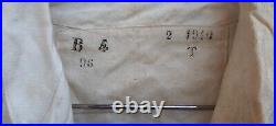 WW2 Vareuse Marinière datée 1940 toile coton MARINE NATIONALE FNFL ORIGINAL WW2 Vareuse Marinière datée 1940 toile coton MARINE NATIONALE FNFL ORIGINAL