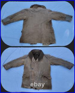 WW2 Veste mackinaw dite jeep coat 1944 Soldat Américain 2e Guerre Mondiale