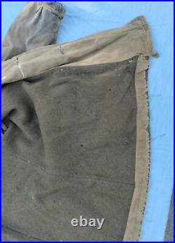 WW2 Veste mackinaw dite jeep coat 1944 Soldat Américain 2e Guerre Mondiale