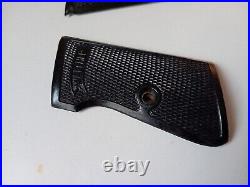 WW2 Walther PP Pistol ZELLA MEHLIS Grip WW2 Original VINTAGE GERMANY