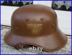 WW2 casque M38 SA Gladiator (en 1 seule pièce)
