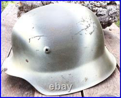WW 2. Coque de casque Allemand MOD42. Reproduction de peinture SUDFRONT