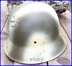 WW 2. Coque de casque Allemand MOD42. Reproduction de peinture SUDFRONT