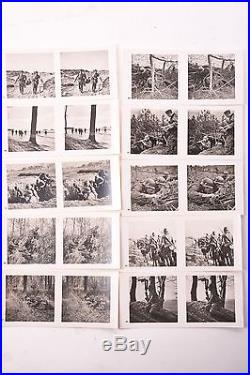 World War 2, 3D Stereo View BOOK with stereoviewer and stereoviews