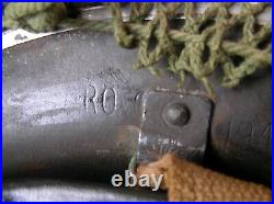 Ww2 Angleterre Casque Militaire Anglais Daté 1943 Personnalisé Et Son Filet Mk2 Ww2 Angleterre Casque Militaire Anglais Daté 1943 Personnalisé Et Son Filet Mk2