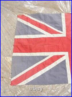 Ww2 Angleterre Drapeau Anglais Union Jack Libération 1944/1945 16496 CM