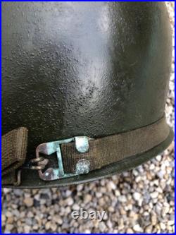 Ww2 Beau Casque Us Armee De Libération Croix De Loraine Photos En Sus Rajoutées