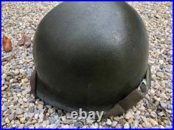 Ww2 Beau Casque Us Armee De Libération Croix De Loraine Photos En Sus Rajoutées