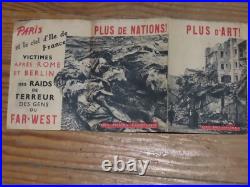 Ww2 Fascicule Tracte Paris La Cite L Europe En Flamme
