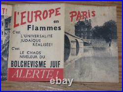 Ww2 Fascicule Tracte Paris La Cite L Europe En Flamme