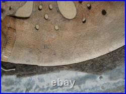 Ww2 German helmet liner. Metal. Casque en acier. 1944. Taille 64/56