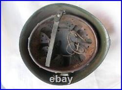 Ww2 Italie Casque Militaire Italien 64 E Regiment Tres Rare