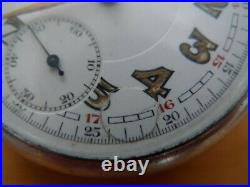 Ww2 Leonidas Kriegsmarine Rare Chronograph Chronometre U Boot Stopwatch Original