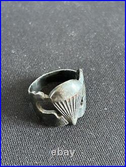 Ww2 Ring, Bague Us Ww2 Parachutiste