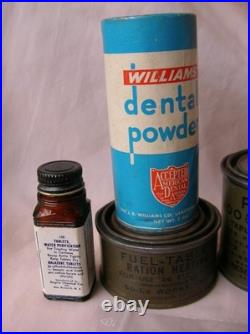 Ww2 Us Lot 10 Éléments D'hygiène/divers Soldat Militaire Américain 39-45 Lot 14