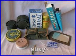 Ww2 Us Lot 11 Éléments D'hygiène/divers Du Soldat Militaire Américain 39-45 8
