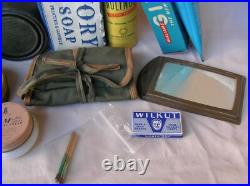 Ww2 Us Lot 11 Éléments D'hygiène/divers Du Soldat Militaire Américain 39-45 8