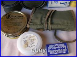 Ww2 Us Lot 11 Éléments D'hygiène/divers Du Soldat Militaire Américain 39-45 8