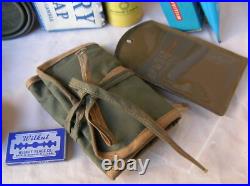 Ww2 Us Lot 11 Éléments D'hygiène/divers Du Soldat Militaire Américain 39-45 8