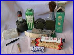 Ww2 Us Lot 12 Éléments D'hygiène/divers Soldat Militaire Américain (39-45) 2