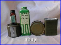 Ww2 Us Lot 12 Éléments D'hygiène/divers Soldat Militaire Américain (39-45) 2