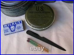 Ww2 Us Lot 12 Éléments D'hygiène/divers Soldat Militaire Américain (39-45) 7