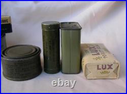 Ww2 Us Lot 12 Éléments D'hygiène/divers Soldat Militaire Américain (39-45) 7