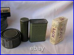 Ww2 Us Lot 12 Éléments D'hygiène/divers Soldat Militaire Américain (39-45) 7