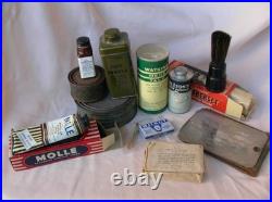 Ww2 Us Lot 12 Éléments D'hygiène/divers Soldat Militaire Américain 39-45 Lot 12