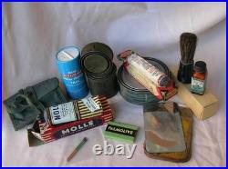 Ww2 Us Lot 12 Éléments D'hygiène/divers Soldat Militaire Américain 39-45 Lot 13