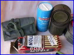 Ww2 Us Lot 12 Éléments D'hygiène/divers Soldat Militaire Américain 39-45 Lot 13