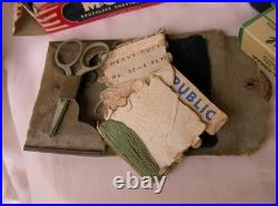 Ww2 Us Lot 14 Éléments D'hygiène/divers Soldat Militaire Américain 39-45 Lot 9