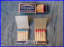 Ww2 Us Lot De 28 Paquets D'allumettes Américaines Secondes Guerre Mondiale Rare