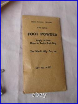 Ww2 Us Lot De 4 Éléments Médicales/hygiènes Militaires Américains 39-45 Lot 2