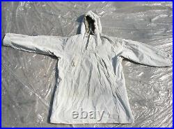 Ww2 Us Veste Camouflage Américaine De Neige Reversible Blanc/ Vert Taille L-xl