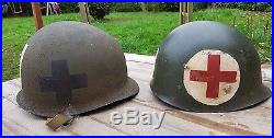 Ww2 casque us m1 wac infirmier helmet liner chinstrap m1c m2 fixed dale wwii