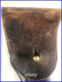 Ww 2 Us Army M1916 Leather Holster Colt 45 Marked Boyt 42