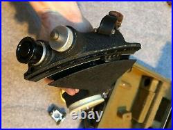 Wwii 1942 Us Army Air Corps Link Bubble Sextant A 12