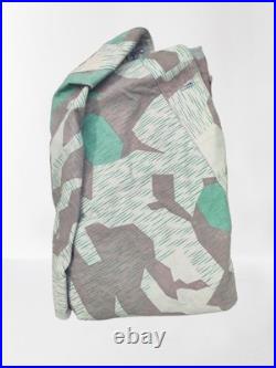 Zeltbahn Wehrmacht WW2 originale. Camouflage Splittertarn. Poncho tente 1940s