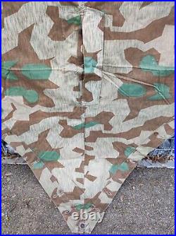 Zeltbahn m31 datée 1944 avec tampon RBNr Militaria original WW2 Zeltbahn m31 datée 1944 avec tampon RBNr Militaria original WW2