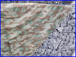 Zeltbahn m31 datée 1944 avec tampon RBNr Militaria original WW2 Zeltbahn m31 datée 1944 avec tampon RBNr Militaria original WW2