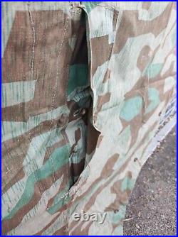 Zeltbahn m31 datée 1944 avec tampon RBNr Militaria original WW2 Zeltbahn m31 datée 1944 avec tampon RBNr Militaria original WW2