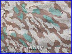 Zeltbahn m31 datée 1944 avec tampon RBNr Militaria original WW2 Zeltbahn m31 datée 1944 avec tampon RBNr Militaria original WW2